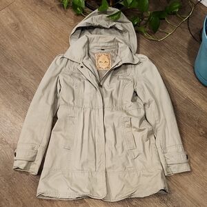 Guess Women's Utility Jacket in Light Gray